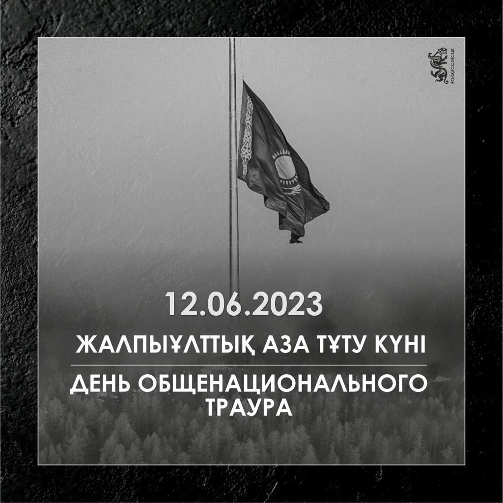 2023 жылдың 12 маусым күні  ЖАЛПЫҰЛТТЫҚ АЗА ТҰТУ КҮНІ