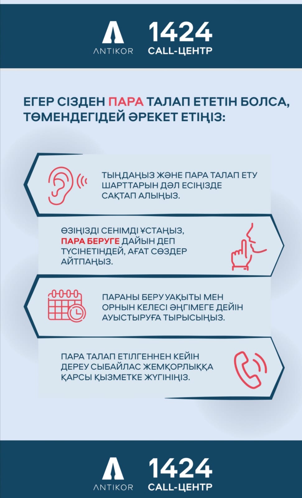 Сыбайлас жемқорлық туралы қалай хабарлауға болады?