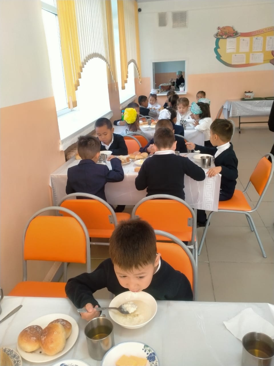 Меню 1 апта.  1 ауысым, дүйсенбі
