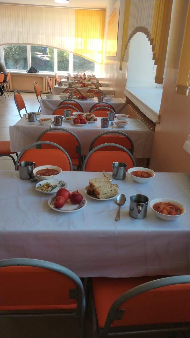 Меню, 1 апта, 1 ауысым, сәрсенбі