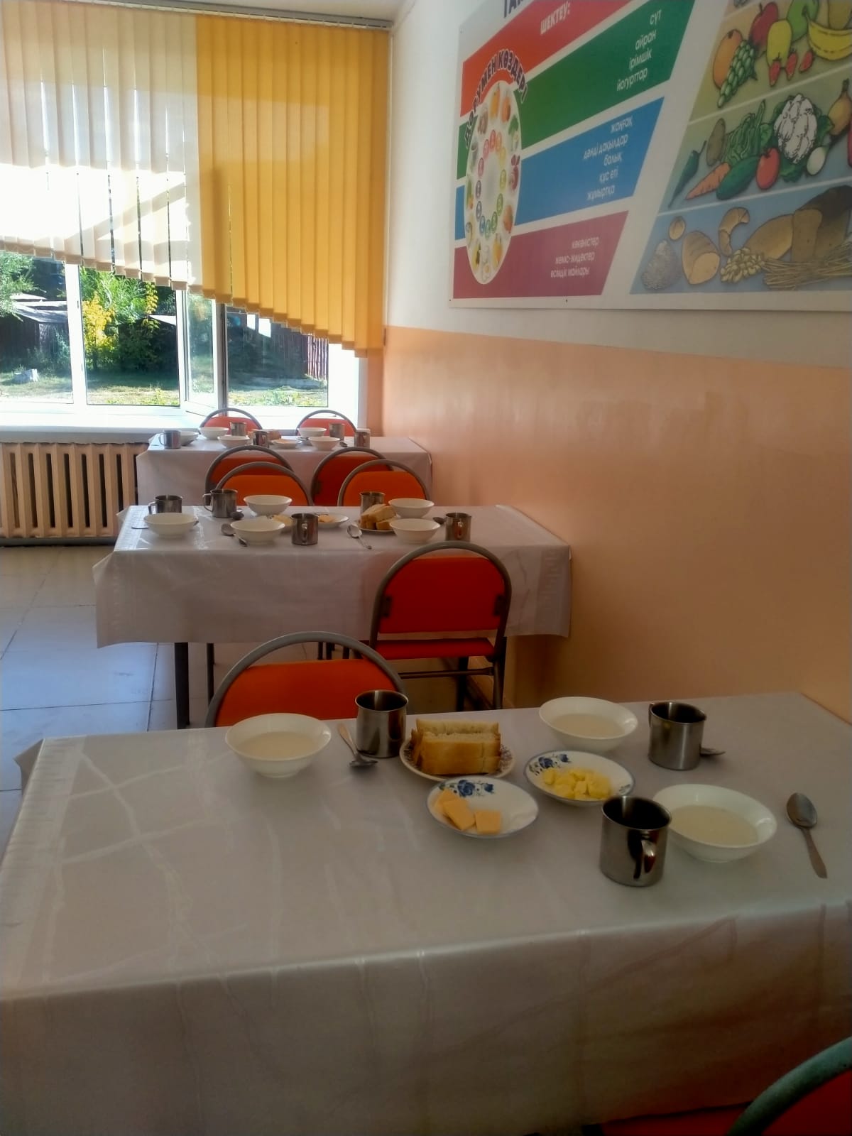 Меню,2 апта, 2 ауысым, дүйсенбі
